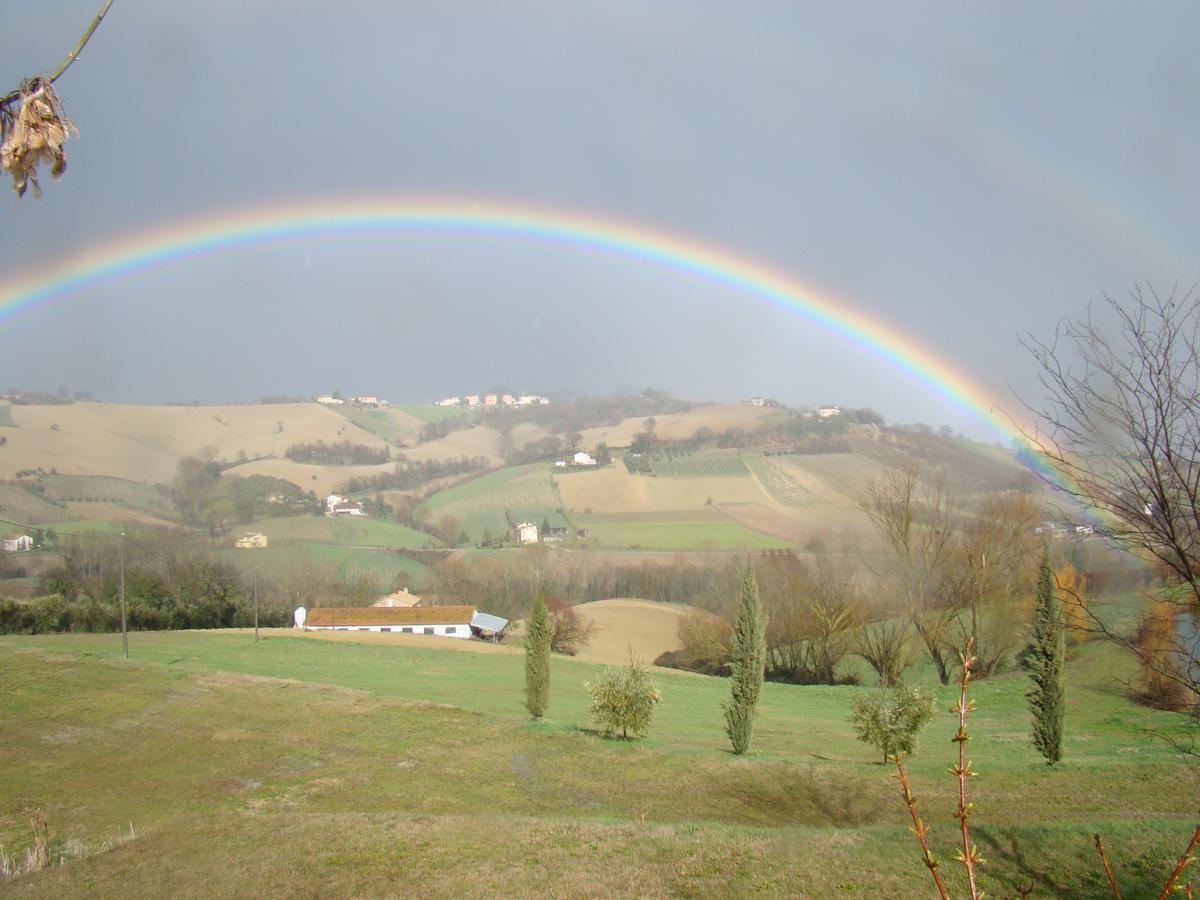 Agriturismo Vecchio Gelso Ortezzano ภายนอก รูปภาพ