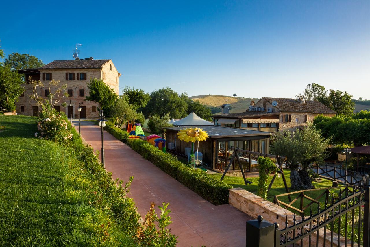 Agriturismo Vecchio Gelso Ortezzano ภายนอก รูปภาพ